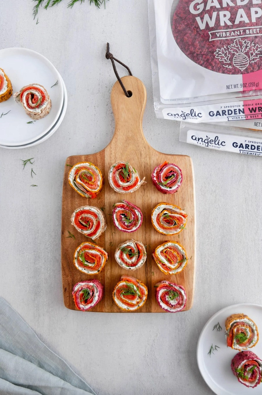 Smoked Salmon Pinwheels