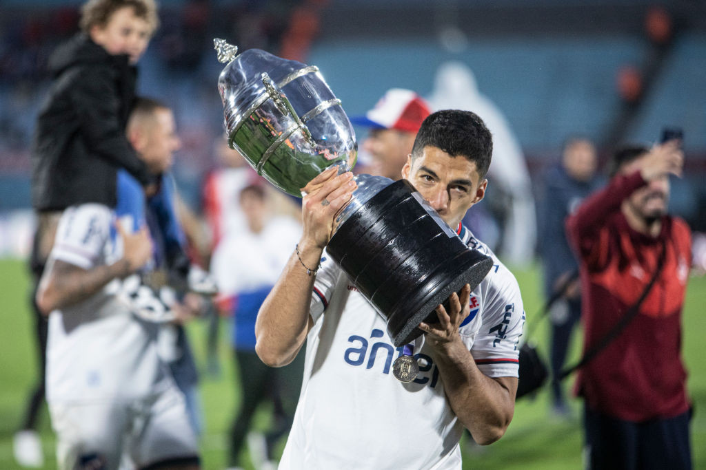 Luis Suarez with Nacional