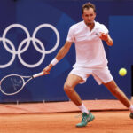 Russian Daniil Medvedev competed at the Olympics last year