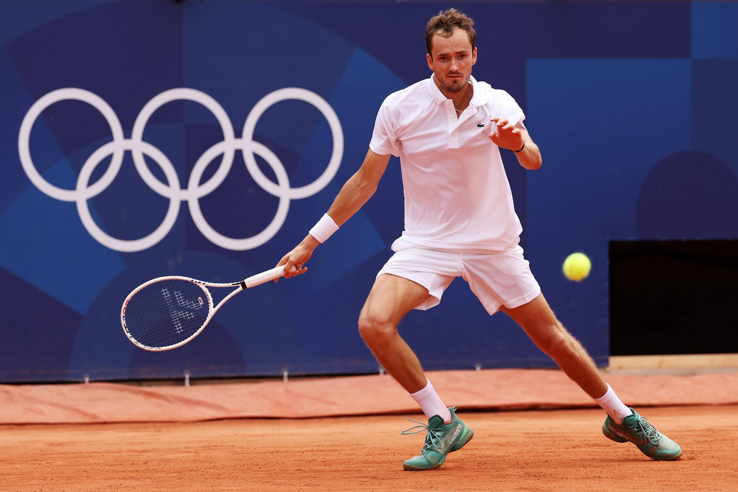 Russian Daniil Medvedev competed at the Olympics last year