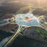Artist's rendition of the proposed Stade Hassan II