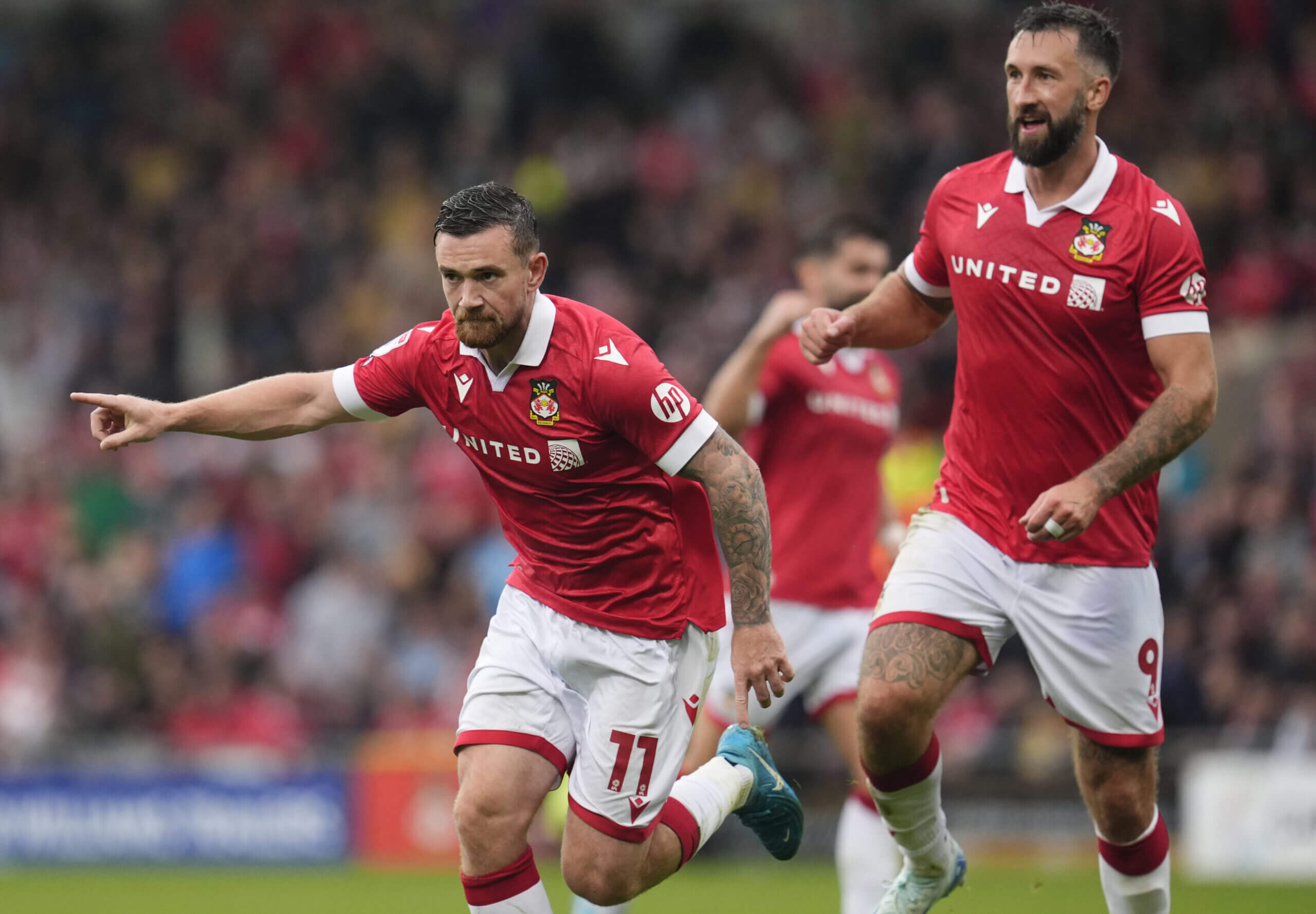 Ollie Palmer Wrexham Goal Celebration