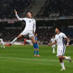 Curtis Jones Celebrates