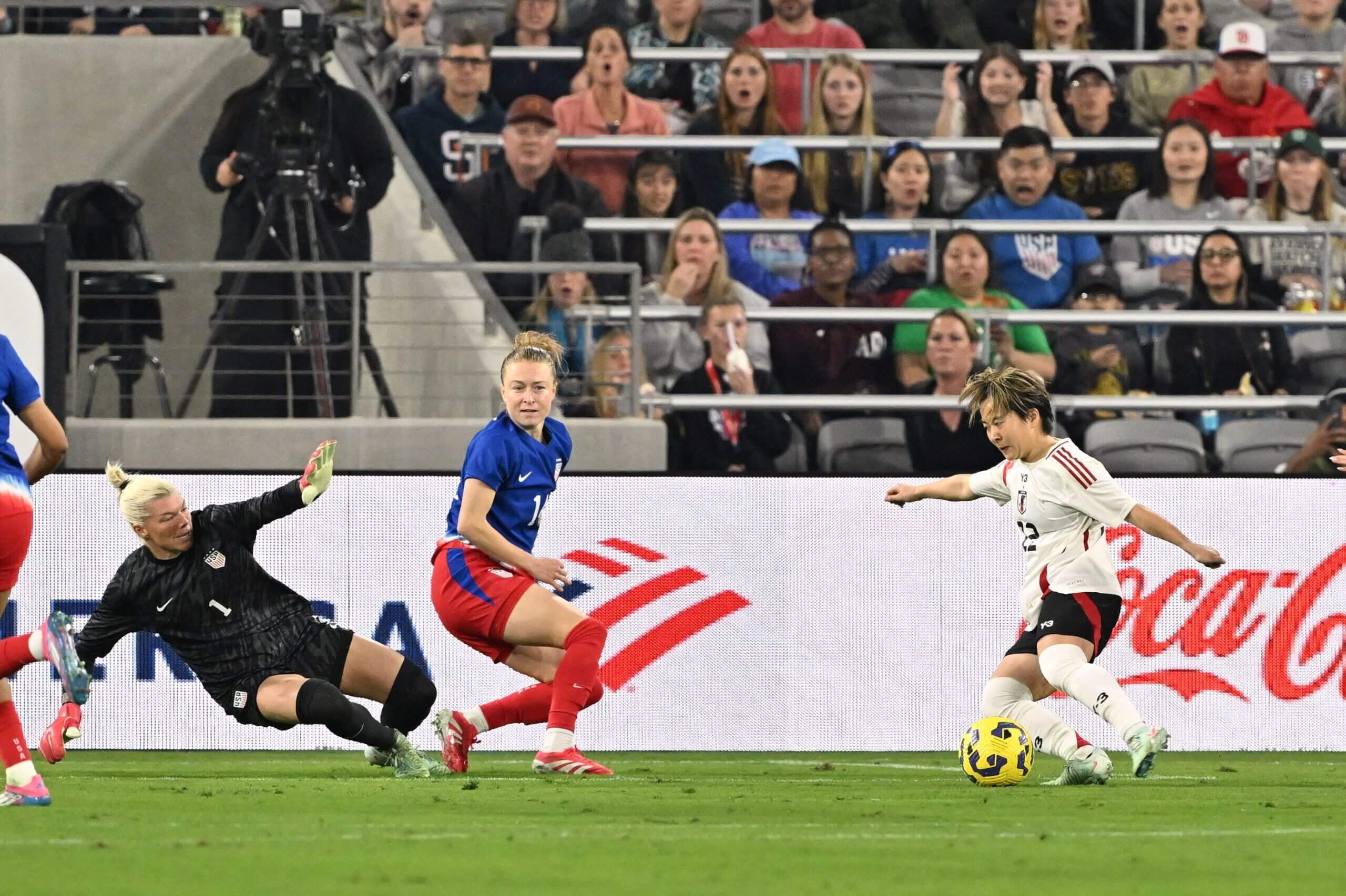Emily Sonnett's Slip Against Japan