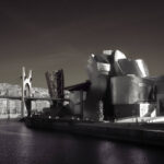 A view of the Guggenheim and Nervion river in Bilbao, pictured in May