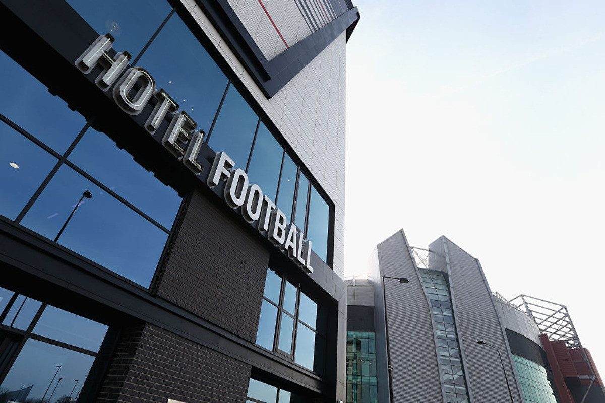 Hotel Football is located by Manchester United’s Old Trafford stadium