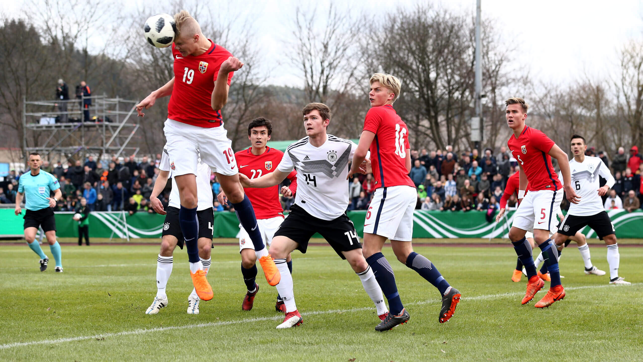 Erling Haaland’s performances for Norway Under-19s excited Brian McDermott when he worked for Arsenal