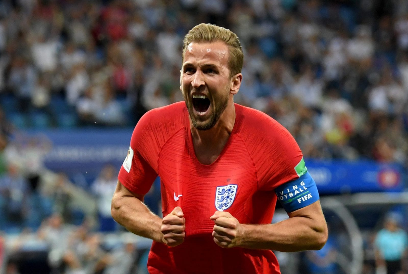 Harry Kane took the lead in the race for the Golden Boot after his hat-trick against Panama (Getty Images)