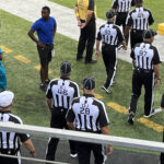 NFL Officials Explaining Penalty