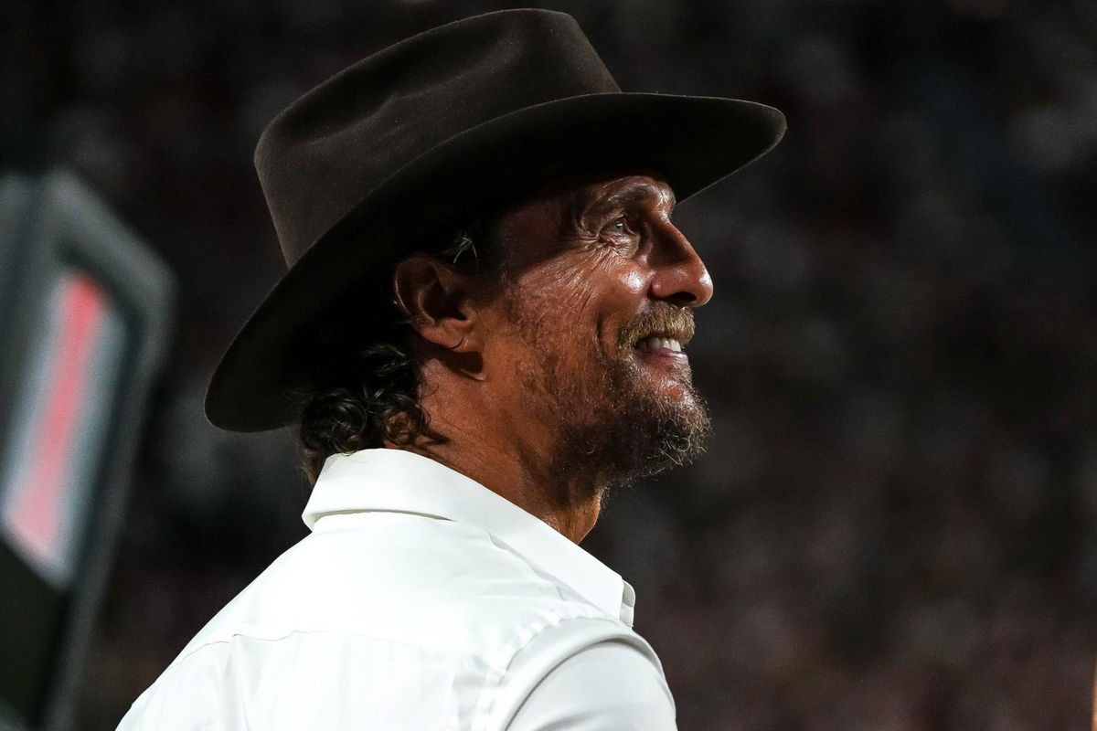 Matthew McConaughey Texas Longhorns Fan