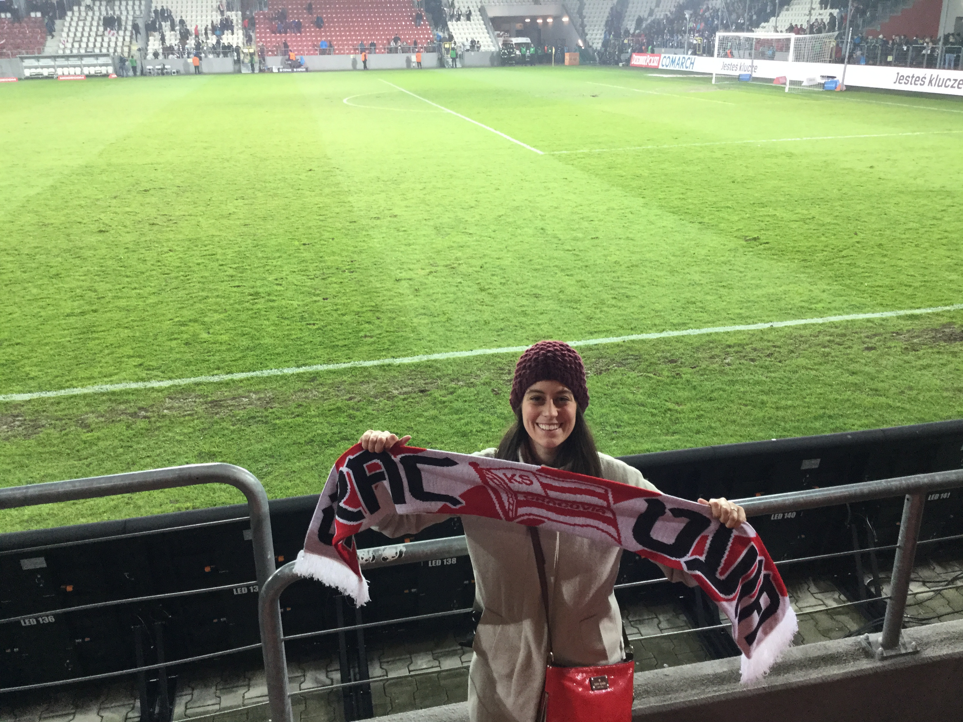 Cracovia Stadium during a game