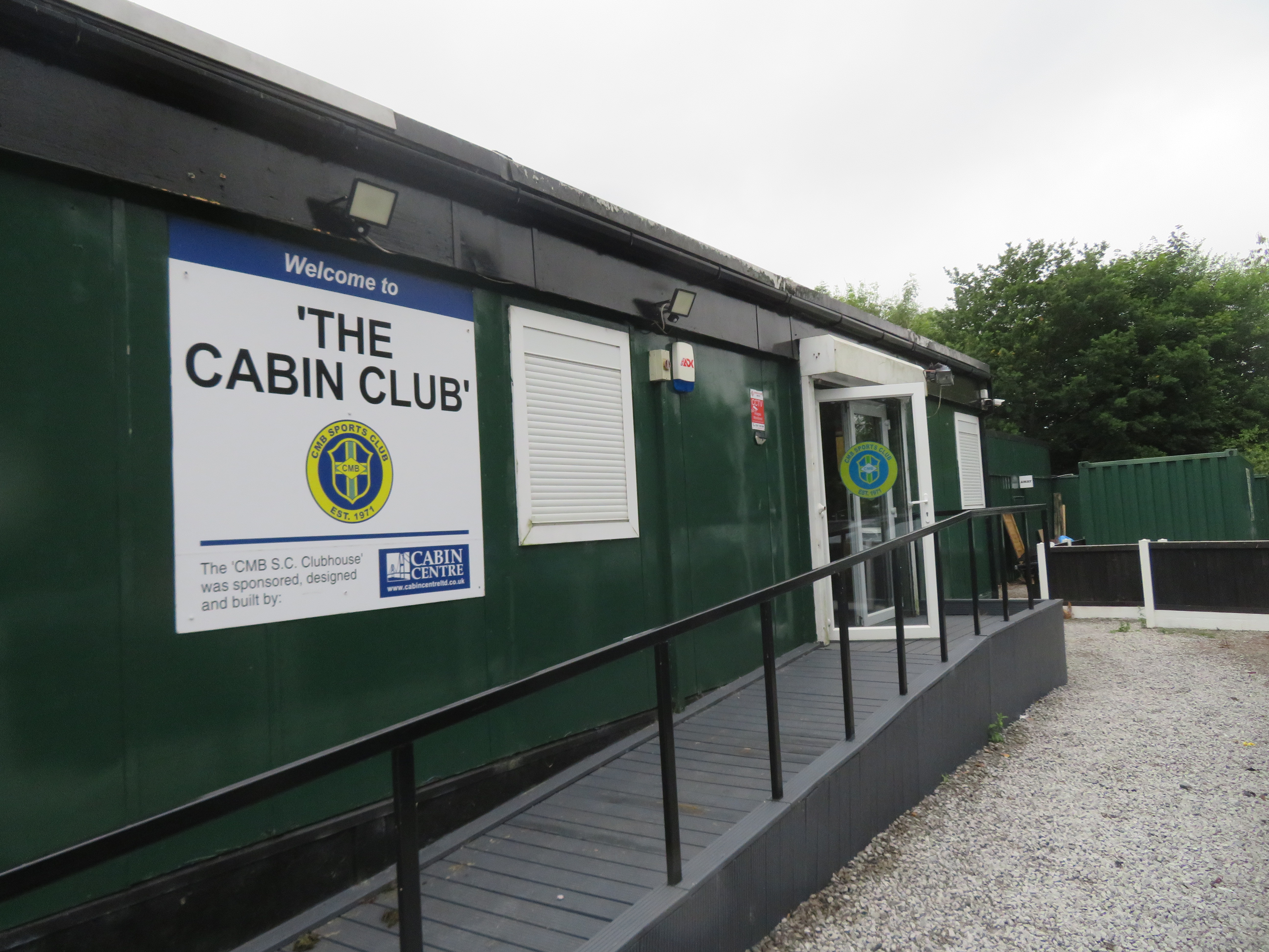 The ‘Cabin Club’ clubhouse