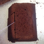 Rectangular Cake Pan Prepared for Baking
