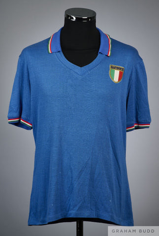 Italy 1982 World Cup Kit