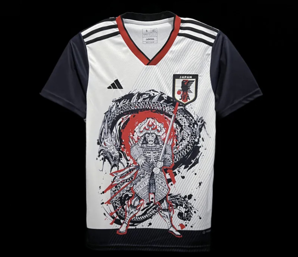 Japan Football Kit with Kanji