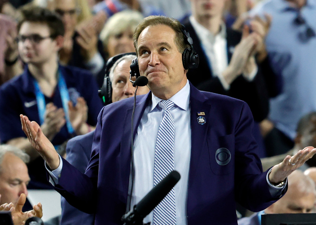 Jim Nantz CBS commentator