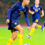 Sam Kerr in Chelsea uniform