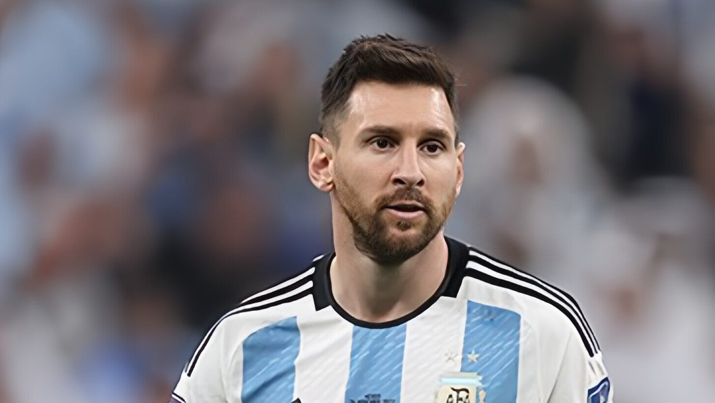 Lionel Messi playing for Inter Miami, a high-earning move for one of the highest paid footballers