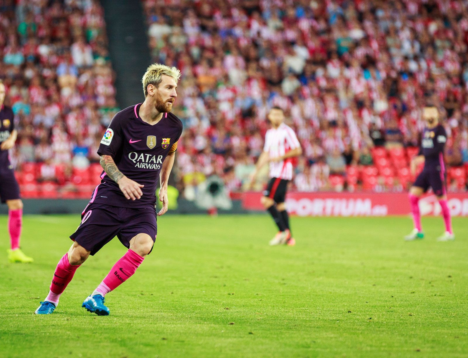 Lionel Messi in Barcelona, August 2016