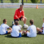 Coach Holding a Pre Trial Briefing