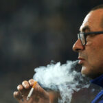 Maurizio Sarri Smoking