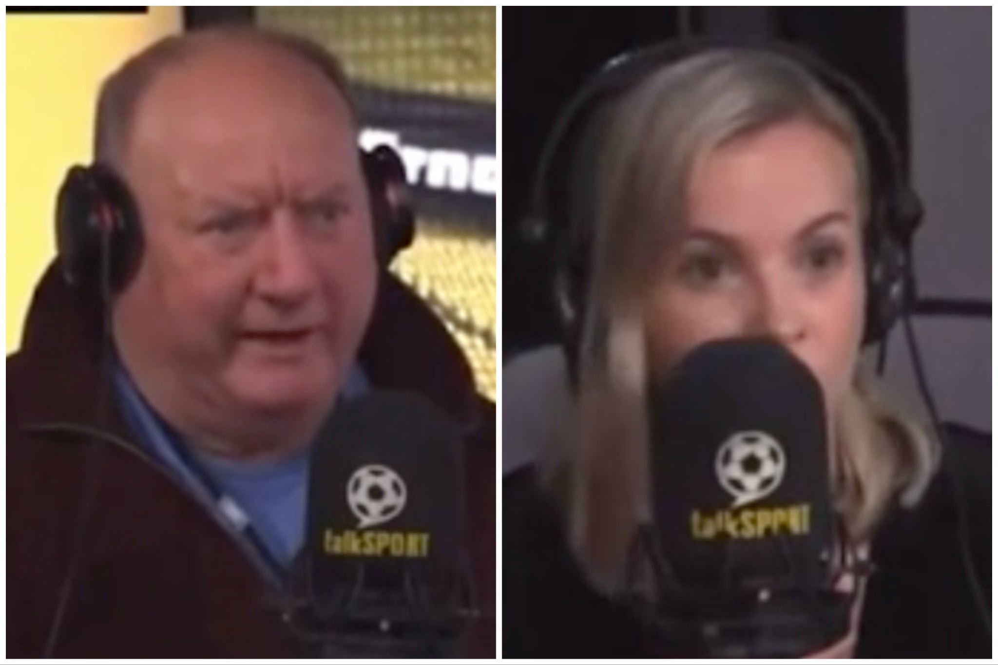 Brazil and Aherne butted heads over the importance of women’s football during a talkSport radio broadcast.