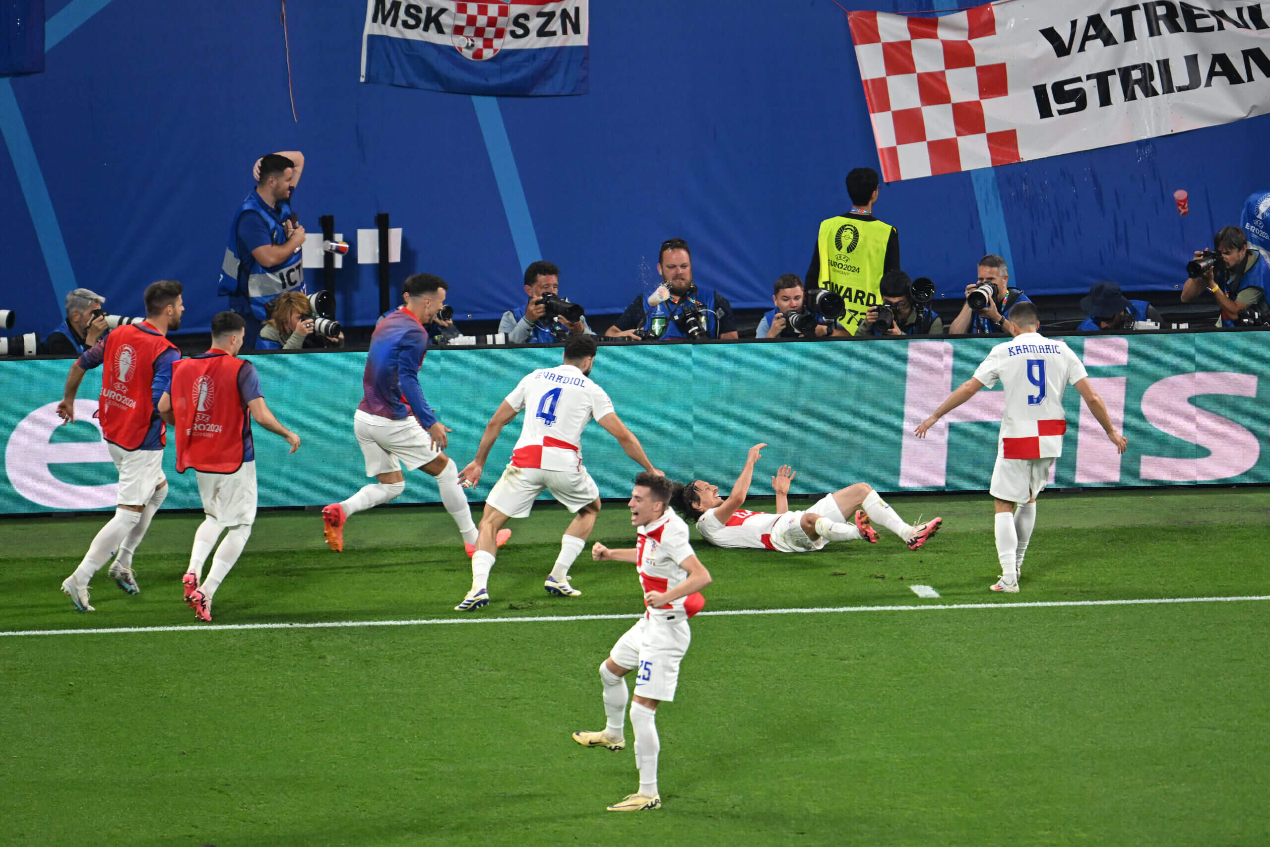 Luka Modric Celebrates