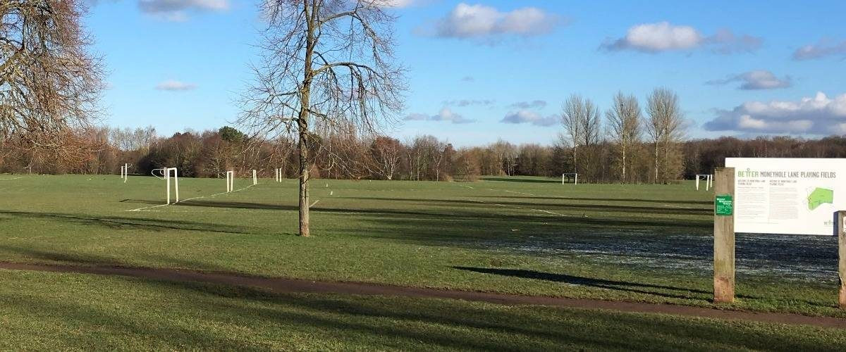 Children's Play Area at Moneyhole Lane Playing Fields