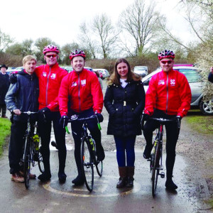 News 3 documenting Ajax football club warwick charity ride