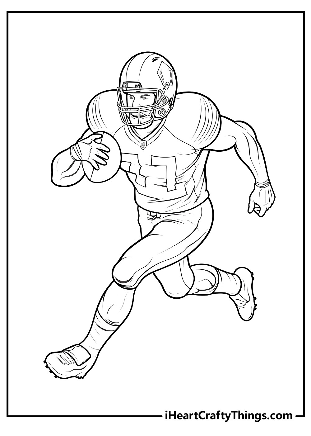 NFL coloring pages for kids