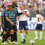 Noah Beck impressed at Soccer Aid