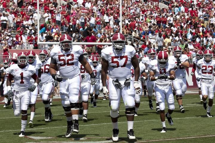 College football team