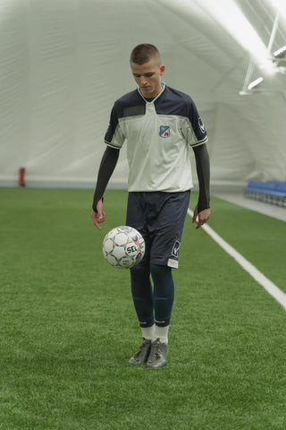 Juggling to improve ball control and coordination.