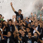 Zamalek celebrating a win