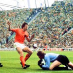 Johan Cruyff in the 1974 World Cup final