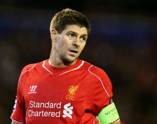 Liverpool captain Steven Gerrard, October 2014