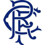 Rangers FC 1968 Logo featuring the iconic wishbone monogram