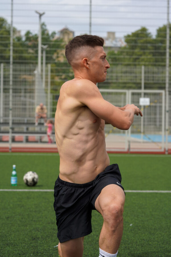 Football Player Strength Training