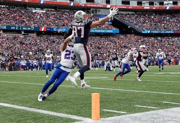 Rob Gronkowski - Tight End Catch