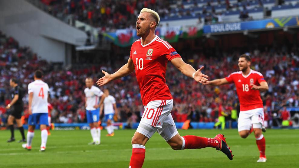 Aaron Ramsey Wales Euro 2016