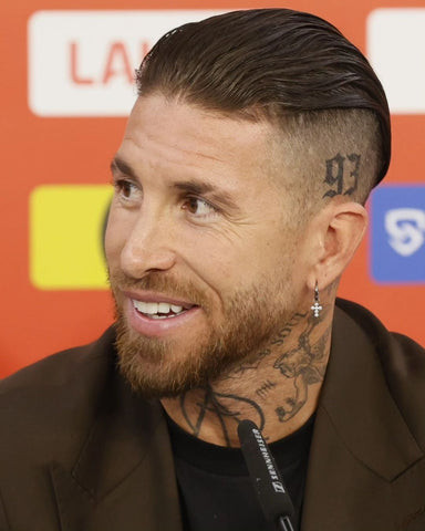Sergio Ramos Haircut Slicked Back
