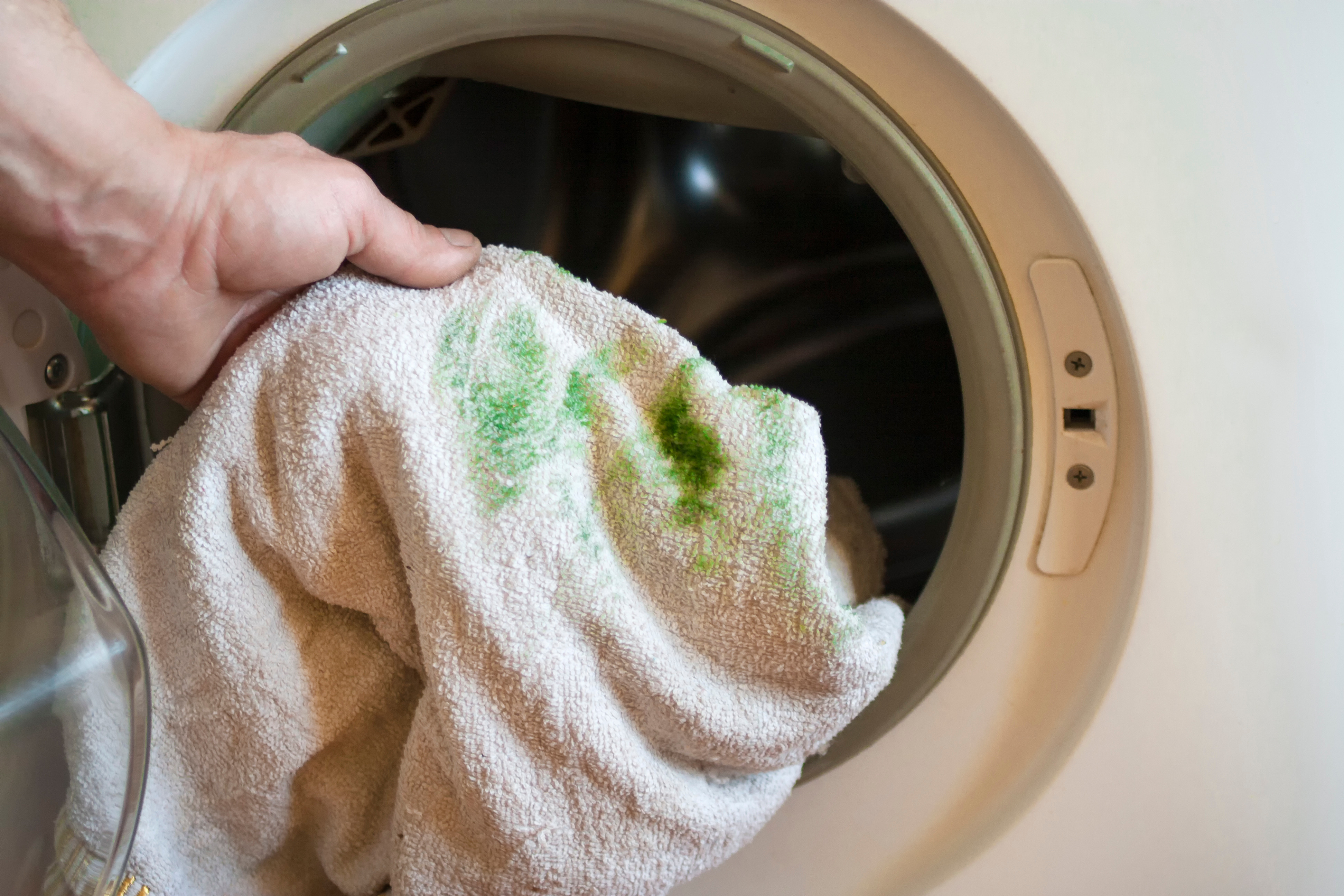 Removing Grass Stains