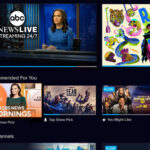 Sling TV Home Screen