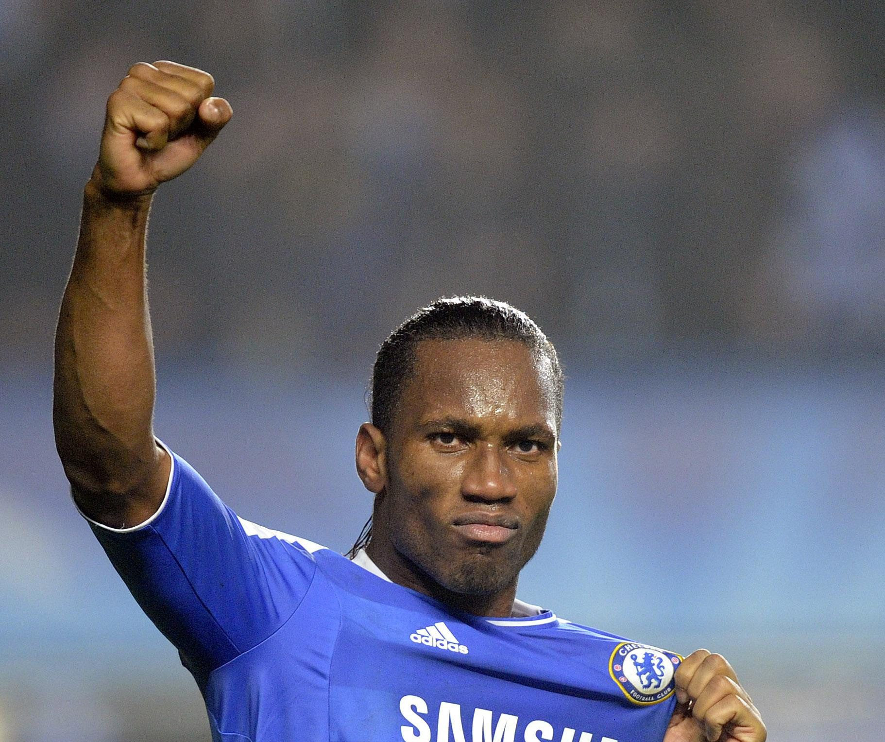 Didier Drogba Chelsea Champions League