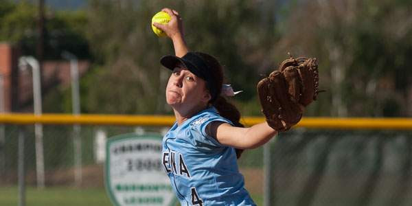 Softball player over analyzing her performance