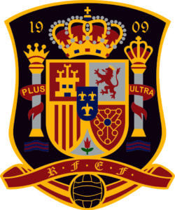 Spain National Football Team Logo in JPG Format - Showcases the logo in JPG format, suitable for various digital applications.