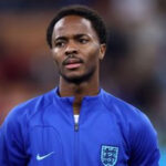 Raheem Sterling of England looks on during the Uefa Nations League Group 3 football match between Italy and England at San Siro on September 23, 2022 in Milan, Italy.