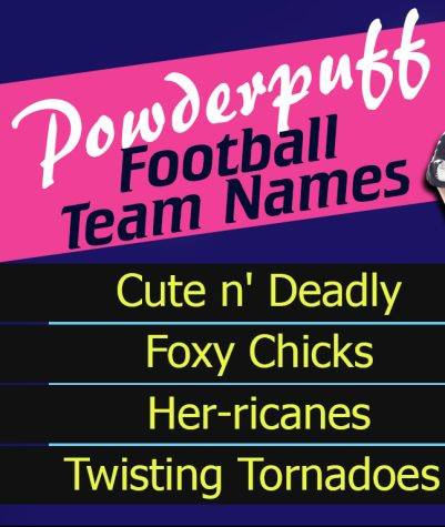 Powderpuff football team names