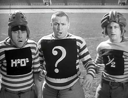 The Three Stooges in Three Little Pigskins (1934)