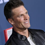 Tom Brady at a film premiere